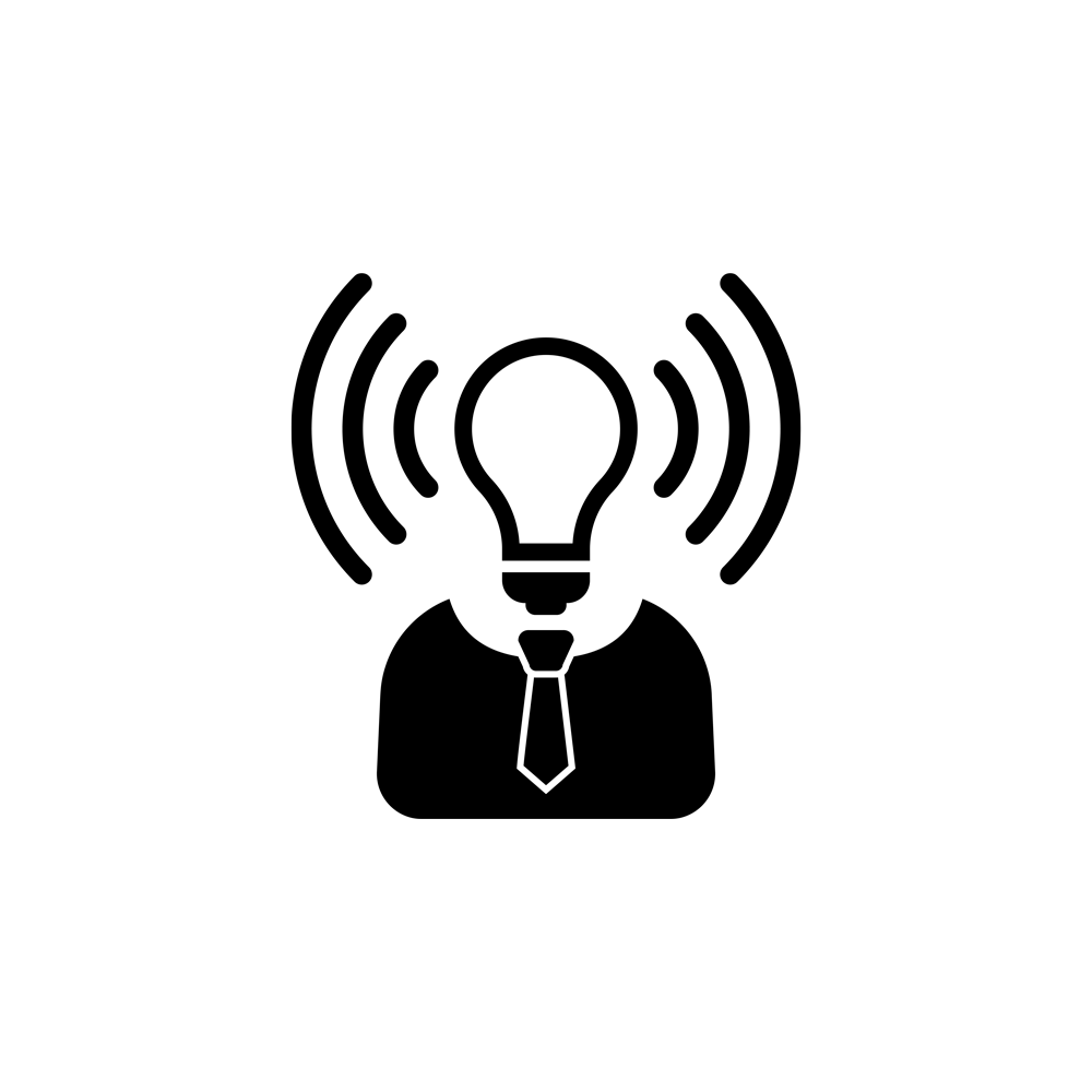 Lightbulb showing brightness.